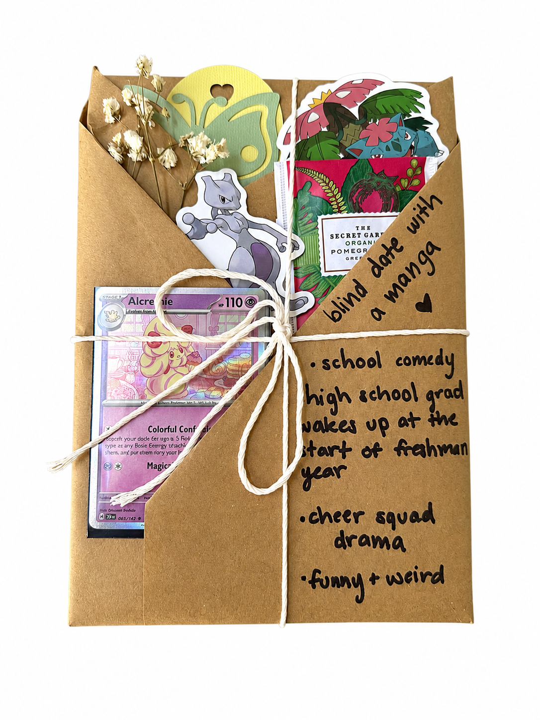 SCHOOL COMEDY manga & Pokemon gift bundle ⋆˚꩜｡