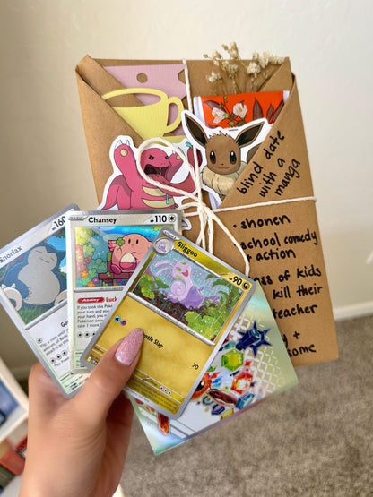 SHONEN manga & Pokemon gift bundle ⋆˚꩜｡