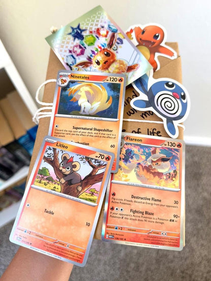 blind date with a SLICE OF LIFE manga & Pokemon gift bundle ⋆˚꩜｡