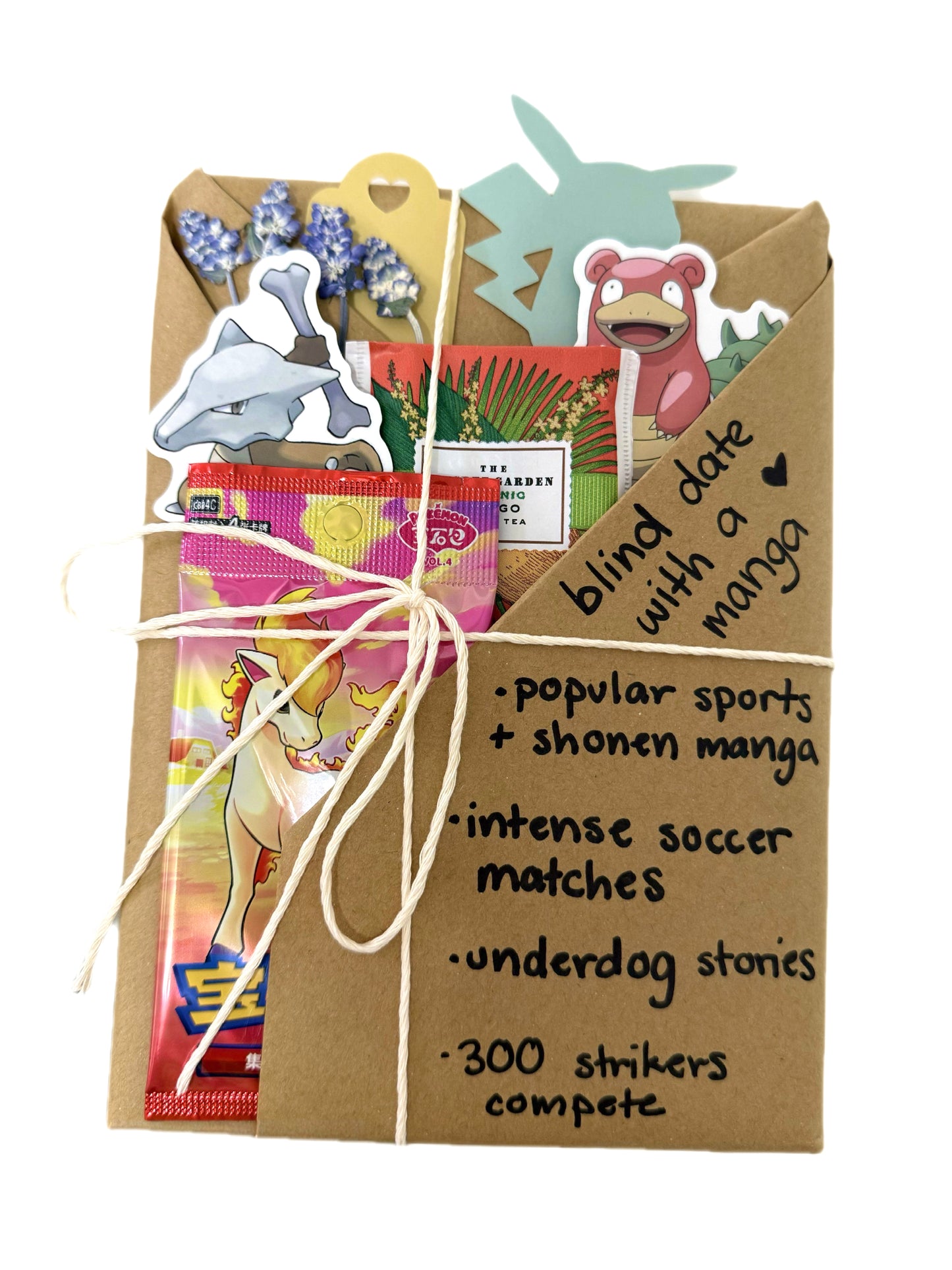blind date with a SPORTS manga & Pokemon gift bundle ⋆˚꩜｡